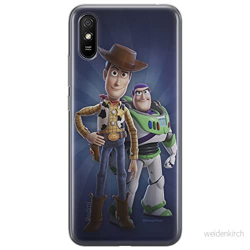 ERT GROUP mobiltelefonfodral för Xiaomi REDMI 9A originalt och officiellt licensierat Disney mönster Toy Story 002 Vit optimalt anpassad till formen på mobiltelefonen, fodral tillverkad av TPU plast 5903040294925