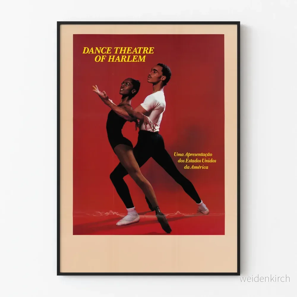 Dansens och teaterns poster från Harlem – Poster för väggdekoration Dansens och teaterns poster från Harlem – Poster för väggdekoration