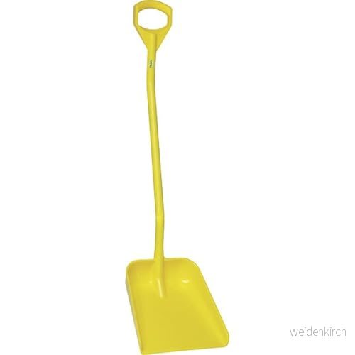 Vikan Hygiene 5601 6 ergonomisk skovel, gul, handtag 131 cm, 38 x 34 cm /1 5705020560163