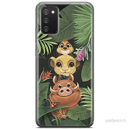 ERT GROUP mobiltelefonfodral för Samsung A02S originalt och officiellt licensierat Disney mönster Simba & Friends 003 optimalt anpassad till formen på mobiltelefonen, fodral tillverkad av TPU plast 5903040238516