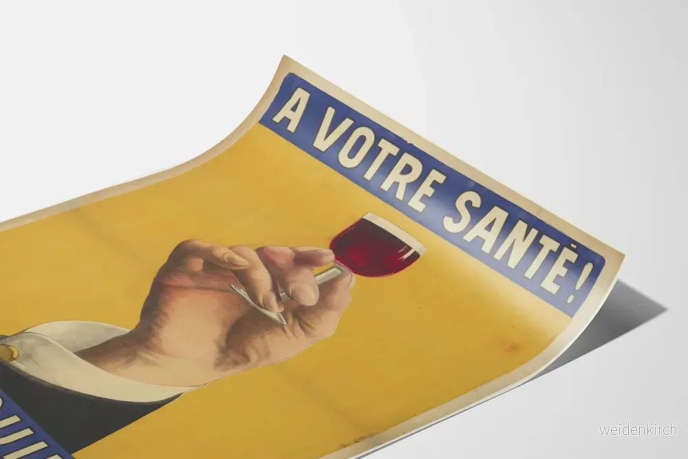 Vintageposter Quinquina Raspail A Votre Santé - Bild 3
