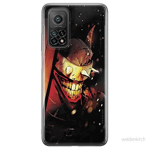 ERT GROUP mobiltelefonfodral för Xiaomi MI 10T 5G / PRO originalt och officiellt licensierat DC mönster Batman Who Laughs 005, fodral tillverkad av TPU plast 5903040344460