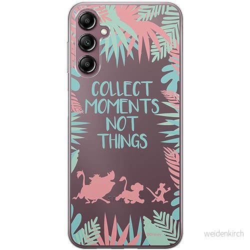 ERT GROUP mobiltelefonfodral för Samsung A14 4G/5G originalt och officiellt licensierat Disney mönster The Lion King 002 optimalt anpassad till formen på mobiltelefonen, fodral tillverkad av TPU plast 5905511835521