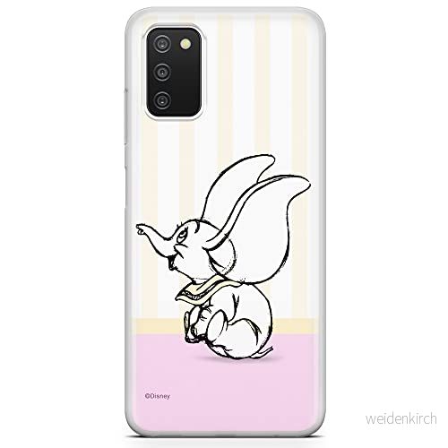 ERT GROUP mobiltelefonfodral för Samsung A03S originalt och officiellt licensierat Disney mönster Dumbo 009 optimalt anpassad till formen på mobiltelefonen, fodral tillverkad av TPU plast 5903932989137
