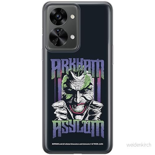 ERT GROUP mobiltelefonfodral för OnePlus NORD 2T 5G originalt och officiellt licensierat DC mönster Joker 028 optimalt anpassad till formen på mobiltelefonen, fodral tillverkad av TPU plast 5905795053536