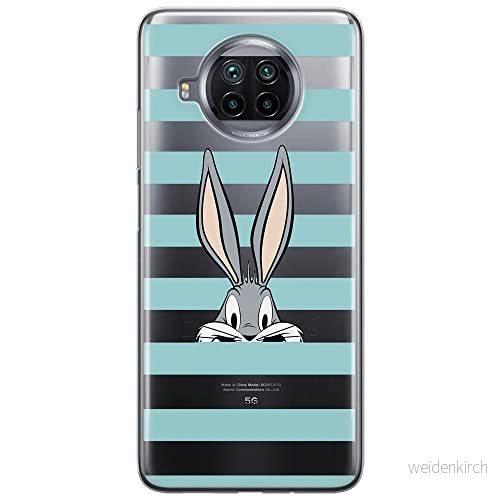 ERT GROUP mobiltelefonfodral för Xiaomi REDMI NOTE 9T originalt och officiellt licensierat Looney Tunes mönster Bugs 011 optimalt anpassad till formen på mobiltelefonen, gedeeltelijk transparant 5904805650116