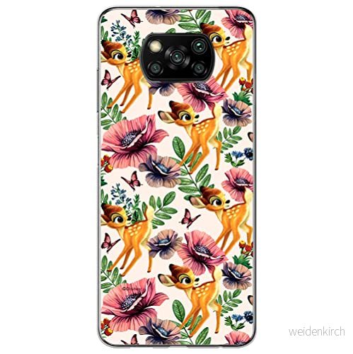 ERT GROUP mobiltelefonfodral för Xiaomi POCOPHONE X3 originalt och officiellt licensierat Disney mönster Bambi 015 optimalt anpassad till formen på mobiltelefonen, fodral tillverkad av TPU plast 5904805374029