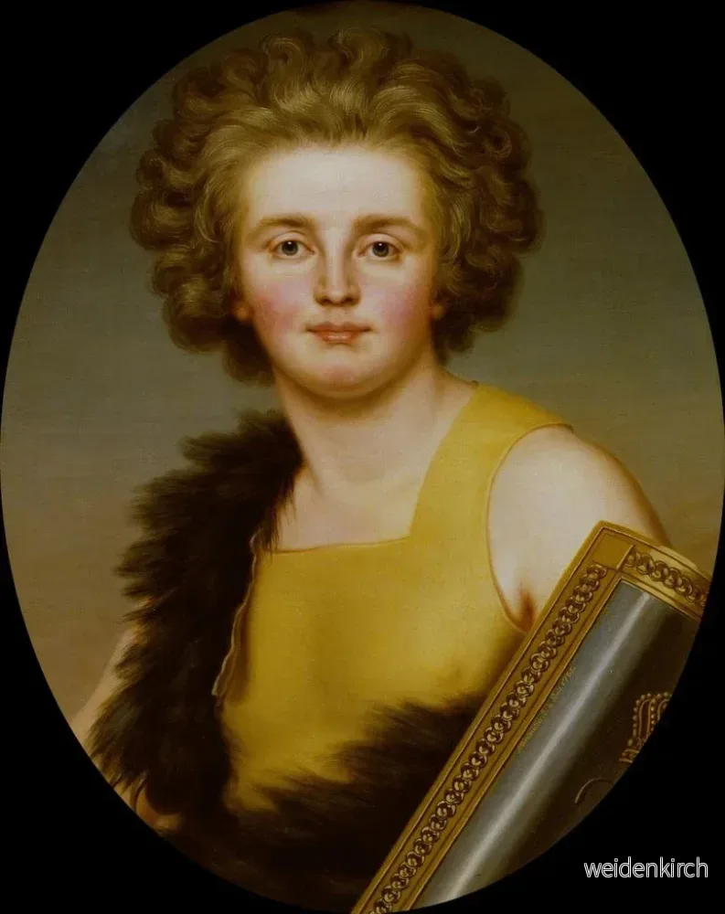 Målning Gustaf Mauritz Armfelt i turneringsdräkt scythe - Adolf Ulrik Wertmüller | Konsttryck - Bild 2