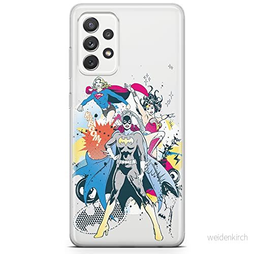 ERT GROUP mobiltelefonfodral för Samsung A33 5G originalt och officiellt licensierat DC mönster Super Girls 001 optimalt anpassad till formen på mobiltelefonen, gedeeltelijk transparant 5904805353017