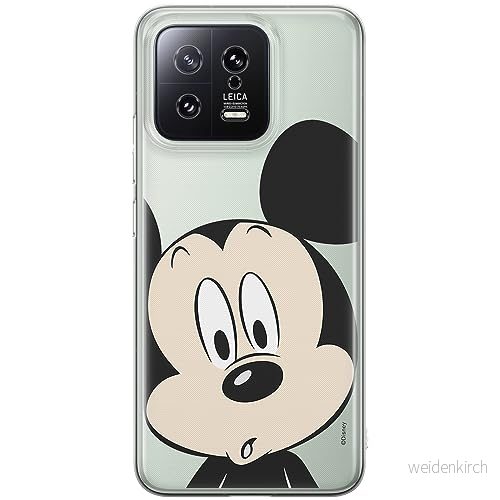 ERT GROUP mobiltelefonfodral för Xiaomi 13 originalt och officiellt licensierat Disney mönster Mickey 019 optimalt anpassad till formen på mobiltelefonen, gedeeltelijk transparant 5905511896720