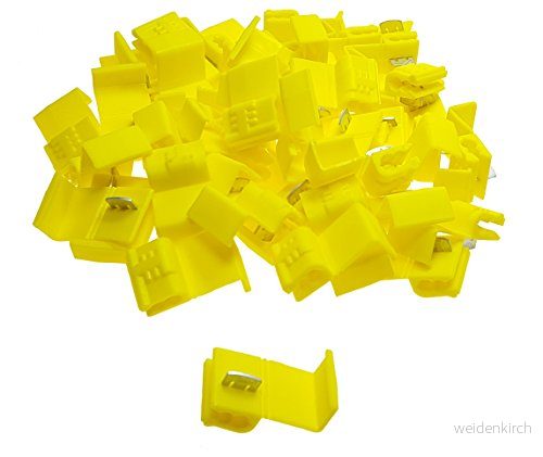 baytronic 206250 Crimpterminaler, Gul, 2.5 6 mm², Paket med 50 4260440664095
