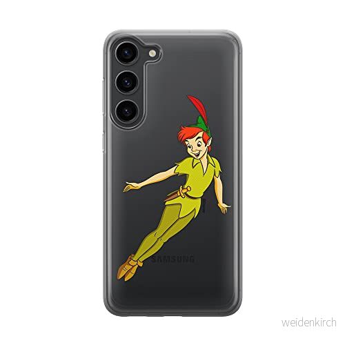 ERT GROUP mobiltelefonfodral för Samsung S23 originalt och officiellt licensierat Disney mönster Peter Pan 001 optimalt anpassad till formen på mobiltelefonen, gedeeltelijk transparant 5905511427634