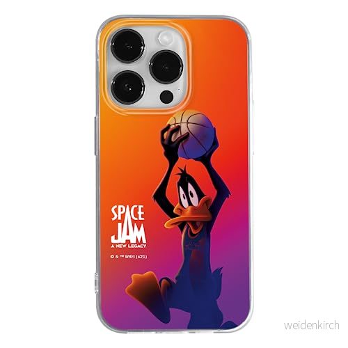 ERT GROUP mobiltelefonfodral för Iphone 14 PRO MAX originalt och officiellt licensierat Looney Tunes mönster Space Jam 012 anpassad till formen på mobiltelefonen, fodral tillverkad av TPU plast 5905511041915