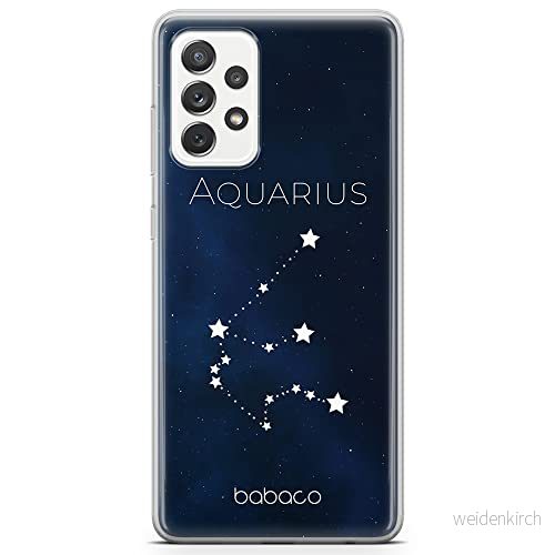 ERT GROUP mobiltelefonfodral för Samsung A72 5G originalt och officiellt licensierat Babaco mönster Zodiac Constellation 011 anpassad till formen på mobiltelefonen, fodral tillverkad av TPU plast 5903932220834