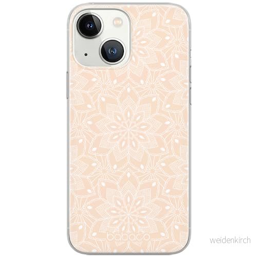 ERT GROUP mobiltelefonfodral för Iphone 13 originalt och officiellt licensierat Babaco mönster Mandalas 009 optimalt anpassad till formen på mobiltelefonen, fodral tillverkad av TPU plast 5904805858840