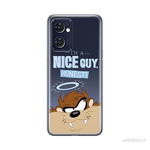 ERT GROUP mobiltelefonfodral för Oppo RENO 7 5G originalt och officiellt licensierat Looney Tunes mönster Tasmanian 003 optimalt anpassad till formen på mobiltelefonen, gedeeltelijk transparant 5905511304515