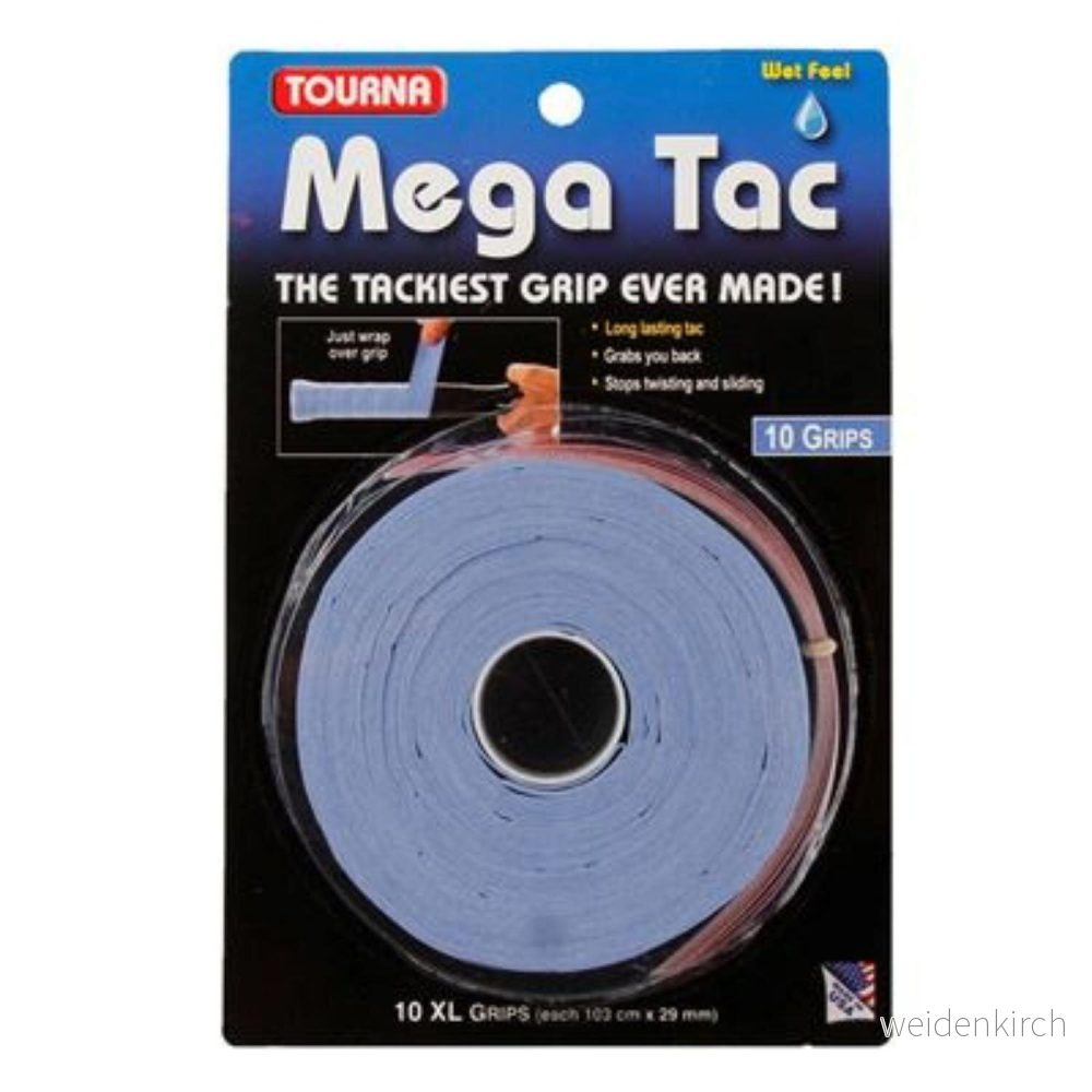Tourna Mega Tac XL Grip 10 Pack 78914109607