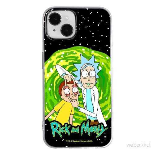 ERT GROUP mobiltelefonfodral för Xiaomi 12T/12T pro/K50 Ultra originalt och officiellt licensierat Rick and Morty mönster & 007, fodral tillverkad av TPU plast 5905511584399