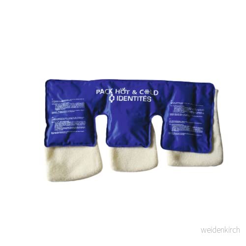 Varm och kall multifunktionell kompress med vävt kuvert kylmedel värm upp i Mary eller mikrovågsbad Maxi Comfort återanvändbar Tri sektion Hot and Cold 3760223831481