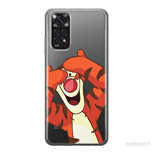 ERT GROUP mobiltelefonfodral för Xiaomi REDMI NOTE 11S 4G / 11 originalt och officiellt licensierat Disney mönster Winnie the Pooh & Friends 035, gedeeltelijk transparant 5905511565046