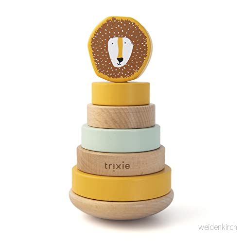 Trixie Baby Trä Stapling Tower Mr. Lion FSC 5400858361530