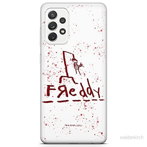 ERT GROUP mobiltelefonfodral för Samsung A72 5G originalt och officiellt licensierat Horror mönster Nightmare of Elm Street 009 anpassad till formen på mobiltelefonen, fodral tillverkad av TPU plast 5905511091408