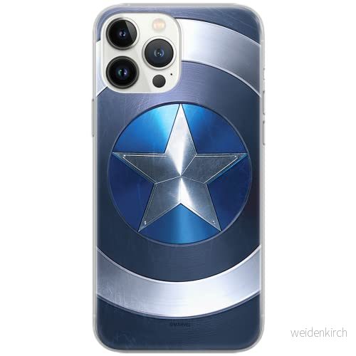 ERT GROUP mobiltelefonfodral för Huawei P30 Lite originalt och officiellt licensierat Marvel mönster Captain America 005 Vit anpassad till formen på mobiltelefonen, fodral tillverkad av TPU plast 5902980429336