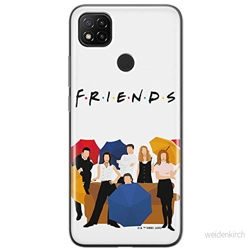 ERT GROUP mobiltelefonfodral för Xiaomi REDMI 9C originalt och officiellt licensierat Friends mönster 001 optimalt anpassad till formen på mobiltelefonen, fodral tillverkad av TPU plast 5903040281048