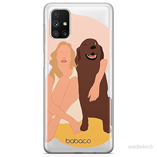 ERT GROUP mobiltelefonfodral för Samsung M51 originalt och officiellt licensierat Babaco mönster Dogs 007 optimalt anpassad till formen på mobiltelefonen, gedeeltelijk transparant 5905131033697