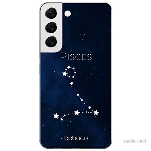 ERT GROUP mobiltelefonfodral för Samsung S22 originalt och officiellt licensierat Babaco mönster Zodiac Constellation 012 anpassad till formen på mobiltelefonen, fodral tillverkad av TPU plast 5904805305962