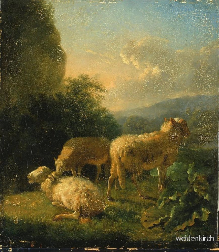 Målning Mouton - Balthasar Paul Ommeganck | Konsttryck - Bild 2