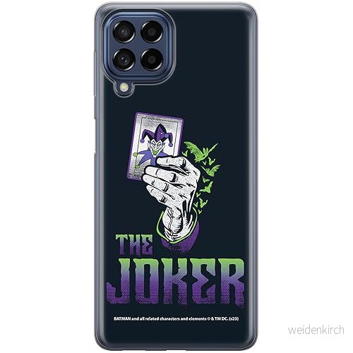 ERT GROUP mobiltelefonfodral för Samsung M53 5G originalt och officiellt licensierat DC mönster Joker 030 optimalt anpassad till formen på mobiltelefonen, fodral tillverkad av TPU plast 5905795054854