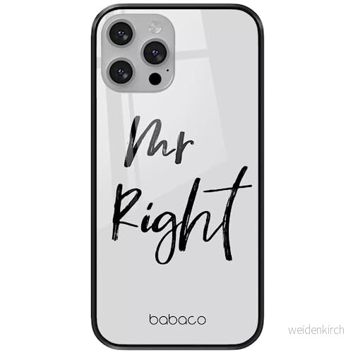 ERT GROUP mobiltelefonfodral för Apple Iphone 13 PRO originalt och officiellt licensierat Babaco mönster Mr Right 001 tillverkad av härdat glas, skyddsfodral 5904805878947