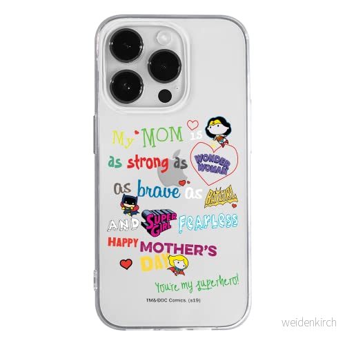 ERT GROUP mobiltelefonfodral för Apple Iphone 14 PRO originalt och officiellt licensierat DC mönster Super Girls 004 optimalt anpassad till formen på mobiltelefonen, gedeeltelijk transparant 5905131925299