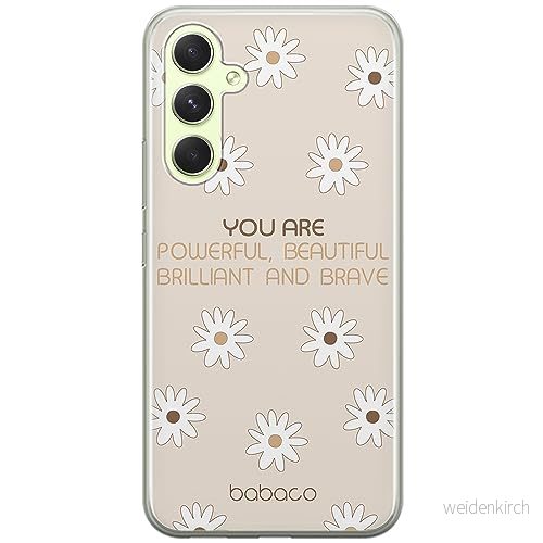 ERT GROUP mobiltelefonfodral för Samsung A54 5G originalt och officiellt licensierat Babaco mönster Positive vibes 003 optimalt anpassad till formen på mobiltelefonen, fodral tillverkad av TPU plast 5905511799229