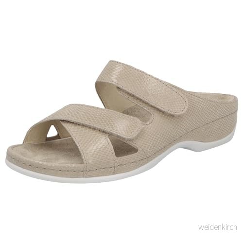Berkemann dam Felia tofflor, Beige Shiny, 42 EU 4049261920326