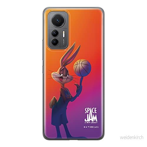 ERT GROUP mobiltelefonfodral för Xiaomi 12 LITE originalt och officiellt licensierat Looney Tunes mönster Space Jam 010 anpassad till formen på mobiltelefonen, fodral tillverkad av TPU plast 5905511513450
