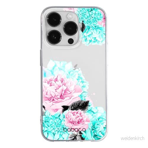 ERT GROUP mobiltelefonfodral för Apple Iphone 14 PRO MAX originalt och officiellt licensierat Babaco mönster Flowers 002 optimalt anpassad till formen på mobiltelefonen, gedeeltelijk transparant 5905131937377