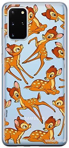 ERT GROUP mobiltelefonfodral för Samsung S20 PLUS / S11 originalt och officiellt licensierat Disney mönster Bambi 017 optimalt anpassad till formen på mobiltelefonen, gedeeltelijk transparant 5905131798657