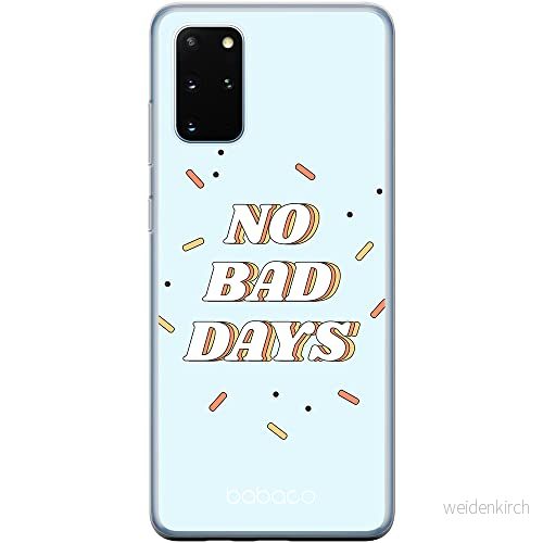 ERT GROUP mobiltelefonfodral för Samsung S20 PLUS / S11 originalt och officiellt licensierat Babaco mönster 90's Girl 006 Vit anpassad till formen på mobiltelefonen, fodral tillverkad av TPU plast 5903932333138