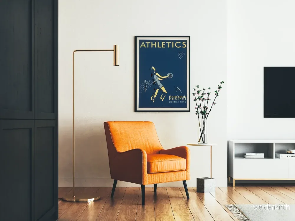 Retro sportposter för sportig väggdekoration - Bild 2
