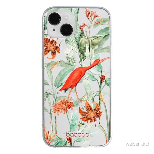 ERT GROUP mobiltelefonfodral för Iphone 13 PRO MAX originalt och officiellt licensierat Babaco mönster Flowers 049 optimalt anpassad till formen på mobiltelefonen, gedeeltelijk transparant 5905131343376