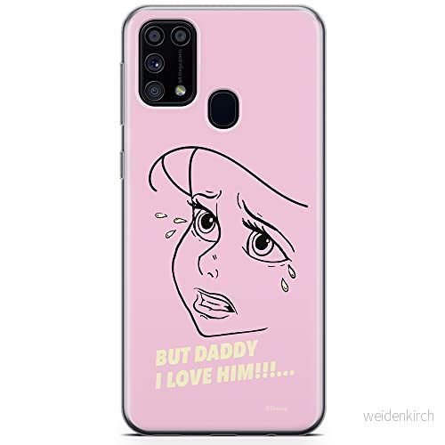 ERT GROUP mobiltelefonfodral för Samsung M31 originalt och officiellt licensierat Disney mönster Ariel 007 optimalt anpassad till formen på mobiltelefonen, fodral tillverkad av TPU plast 5904805480072
