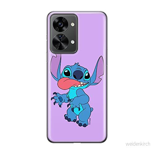 ERT GROUP mobiltelefonfodral för Oneplus NORD 2T 5G originalt och officiellt licensierat Disney mönster Stitch 012 optimalt anpassad till formen på mobiltelefonen, fodral tillverkad av TPU plast 5905511273064