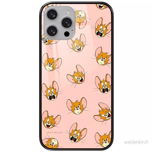 ERT GROUP mobiltelefonfodral för Apple Iphone 13 PRO MAX originalt och officiellt licensierat Tom & Jerry mönster 008 tillverkad av härdat glas, skyddsfodral 5904805866173