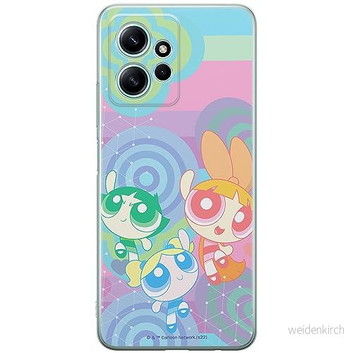 ERT GROUP mobiltelefonfodral för Xiaomi REDMI NOTE 12 4G originalt och officiellt licensierat The Powerpuff Girls mönster 038 anpassad till formen på mobiltelefonen, fodral tillverkad av TPU plast 5905511982782