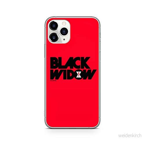 ERT GROUP mobiltelefonfodral för Apple Iphone 11 PRO MAX originalt och officiellt licensierat Marvel mönster Black Widow 010 Vit anpassad till formen på mobiltelefonen, fodral tillverkad av TPU plast 5903537665047