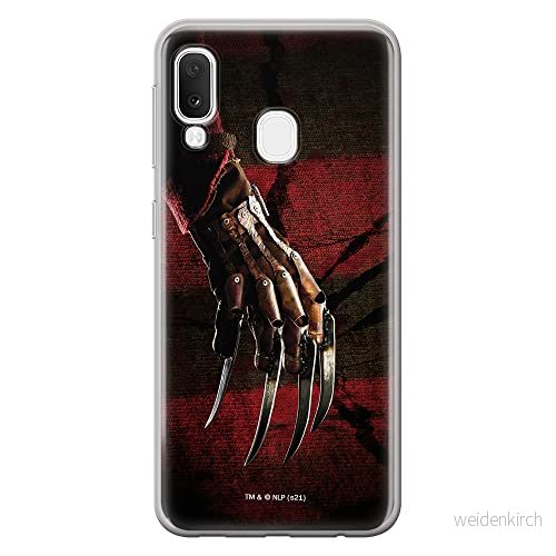 ERT GROUP mobiltelefonfodral för Samsung A20e originalt och officiellt licensierat Horror mönster Nightmare of Elm Street 002 anpassad till formen på mobiltelefonen, fodral tillverkad av TPU plast 5905511072308