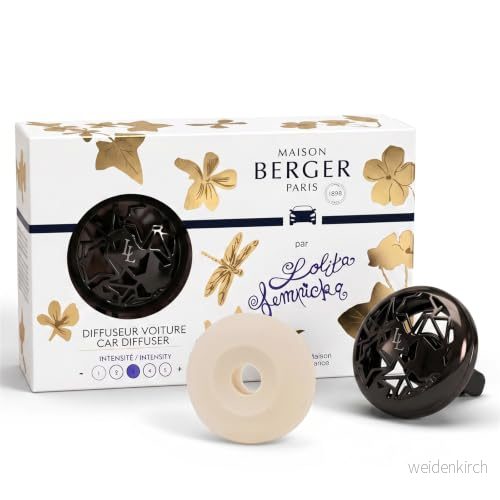 Maison Berger bildiffuser Lolita Lempicka gun metalldoft långvarig doftfördelning diffusor + 1 refill 3127290064080