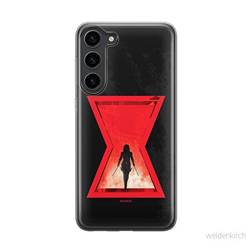 ERT GROUP mobiltelefonfodral för Samsung S23 originalt och officiellt licensierat Marvel mönster Black Widow 009 optimalt anpassad till formen på mobiltelefonen, fodral tillverkad av TPU plast 5905511418106